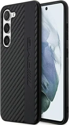 Produktbild von Mercedes AMG, Schutzhülle für Galaxy S23 Plus s Design mit Karboneffekt, Schwarz