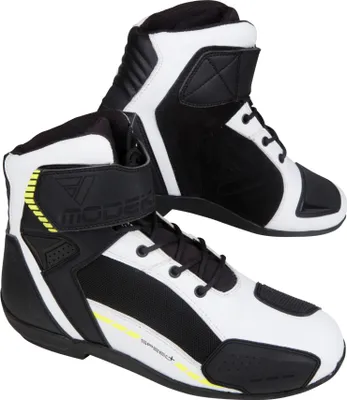Produktbild von Modeka Kyne Motorradstiefel, schwarz/weiß, 36