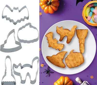 Produktbild von Ausstechformen Halloween 5-teilig