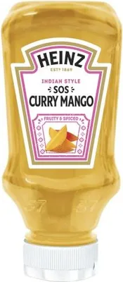 Obrázek produktu pro Sos Curry Mango Heinz 220 ml