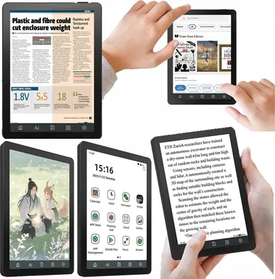 Zdjęcie produktu dla BIGME B6 Czytnik e-book notes 4/64 GB 6” E-ink kolor podświetlany dotykowy