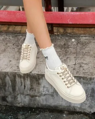 Zdjęcie produktu dla Royalfashion Sportowe sneakersy damskie z ozdobnymi sznurówkami Eone, rozmiar 37