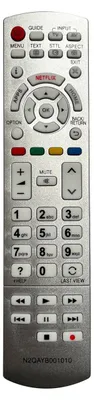 Produktbild von Ersatz TV Fernbedienung für Panasonic N2QAYB001010 Fernseher