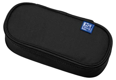 Produktbild von Oxford Federmäppchen oval, schwarz, 1 Stück