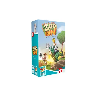 Productafbeelding van Iello Zoo Run, Bordspel, Reizen/Avontuur, Vanaf 4 jaar, Familie spel