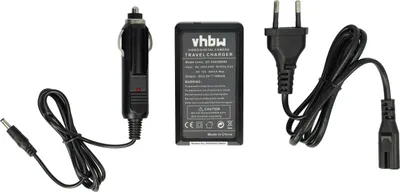Produktbild von vhbw Ladegerät kompatibel mit Canon Digital Ixus 980 IS, 970 IS, 990 IS Kamera - Ladeschale, Kfz-Adapter Ladeanzeige