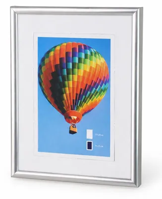 Produktbild von Ideal Life Kunststoff Bilderrahmen Wanddeko Collage Poster Bilder Foto Rahmen - Farbe: Silber | Format: 15x20