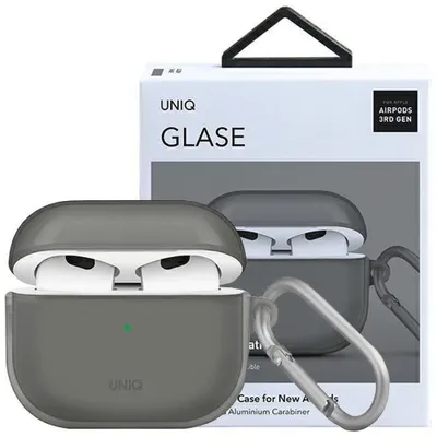 Obrázek produktu pro Uniq Etui Glase Airpods 3 Dymiony/Smoke