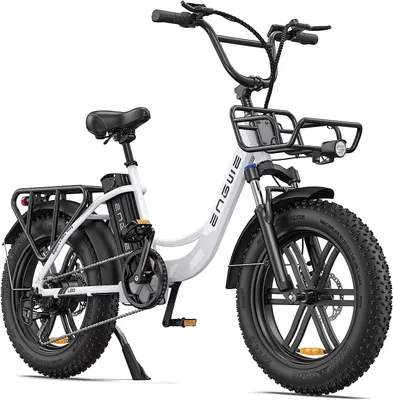 Obrázok produktu pre ENGWE L20 Elektrický Bicykel - 250W Motor 624WH Batéria 60KM Dojazd - Biely