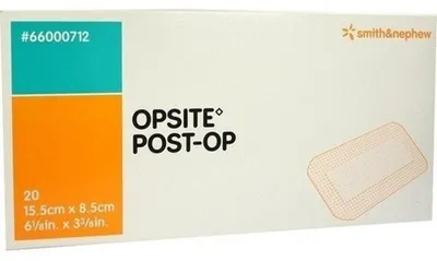 Obrázok produktu pre OpSite Post-Op 15,5cmx8,5cm sterilný , 20X1 ks VER