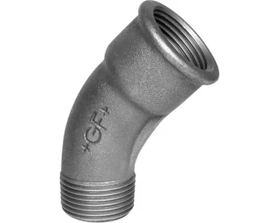 Produktbild von Georg Fischer Bogen 45°, Fig. 40, 2", verzinkt, 1 Stk.