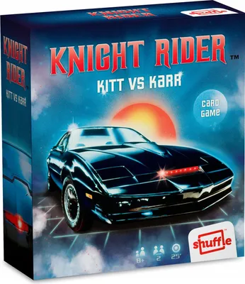 Produktbild von Shuffle Games Retro | Knight Rider Card Game | Up To 4 Players | Age 8