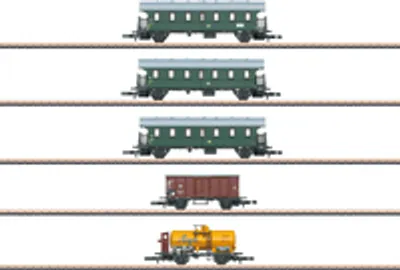 Image de Märklin 87503 Z Coffret de 5 voitures Rüganer Bäder-PmG de la DR