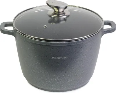 Produktbild von Granittopf Deckel 6,2 L Induktion Kamille