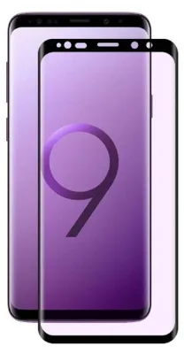 Produktbild von 2x 9H Hartglas für Samsung Galaxy S9 FULL CURVED Displayschutz Panzerfolie SW KLAR Schutzglas Panzerglas Schutzfolie Displayglas Glasfolie Echtes Glas