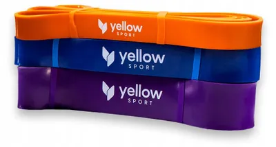 Produktbild von yellowPOWER Widerstandsband Band blau, Widerstand 23-34 kg