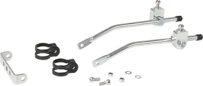 Produktbild von Befestigungsset für Fahrradgepäckträger von M-Wave / Ventura Silber Alu Ersatz