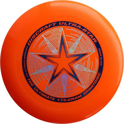 Produktbild von Frisbee Wurfscheibe Discraft UltraStar Orange 175 gr DCUSSO Orange 27,5 cm