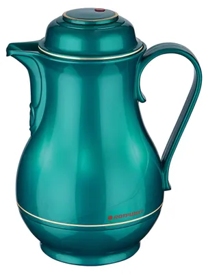 Thermoskanne 1,2 L – Rosalinglas, 24 h warm/36 h kalt, Schraubdeckel
