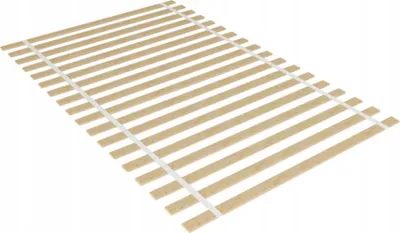 Zdjęcie produktu dla Stelaż do łóżka pod materac 120x200 cm 18 szt. listwy płaskie nośność 350kg