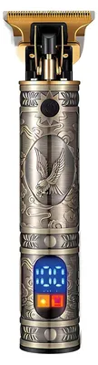 Obrázek produktu pro Sokany, zastřihovač vousů a vlasů Adler Design s LED displejem, bronzová barva