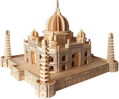 Zdjęcie produktu dla Woodcraft Drewniane puzzle 3D Taj Mahal