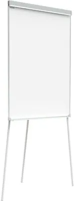Produktbild von ALLboards Flipchart 100x70cm, Stativ, Dreibeinig, Höhenverstellbar, Whiteboard Magnettafel Magnetisch, Trocken Abwischbar
