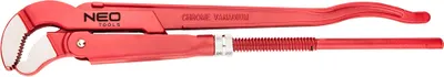 Produktbild von NEO TOOLS Rohrschlüssel "S", 420 mm, 1.5", CrV-Stahl, Backen geschmiedet und geschliffen