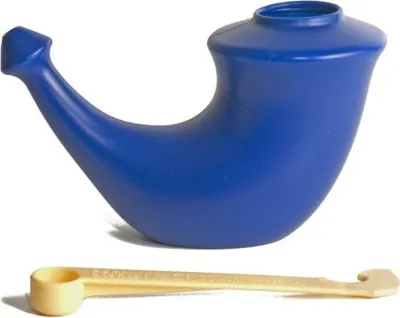 Immagine prodotto di Teiera con risciacquo a naso di corno di rinoceronte, colore: blu
