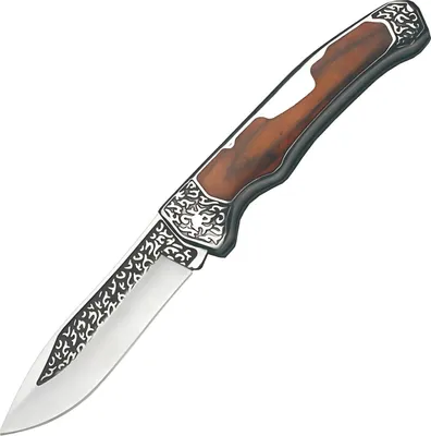 Zdjęcie produktu dla Składany nóż outdoorowy CO-18064 - Brązowy KP18064