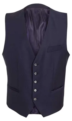 Productafbeelding van Boss - "L-Harversvest" vest voor heren, op maat gemaakt, model GT57328 (90,17 cm) (Marineblauw)