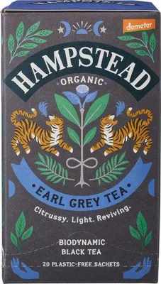 Productafbeelding van Hampstead Tea Zwarte Thee Earl Grey (40 gr)