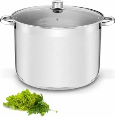 Obrázek produktu pro hrnec d34x24cm+PO sklo, (20,0l) GASTRO PROSTY, indukce, NR