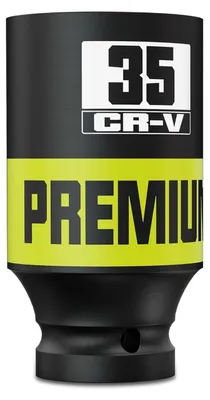 Obrázok produktu pre Nástrada na skrutkovač, 1/2 palca, 35 mm, hlboká, z chróm-vanádiovej ocele (CR-V)