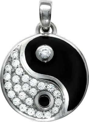 Produktbild von F Anhänger 925/- Sterling Silber Ying Yang