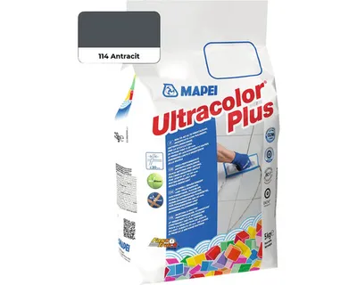 Obrázok produktu pre Škárovacia hmota Mapei Ultracolor Plus 114 antracitová, 5 kg