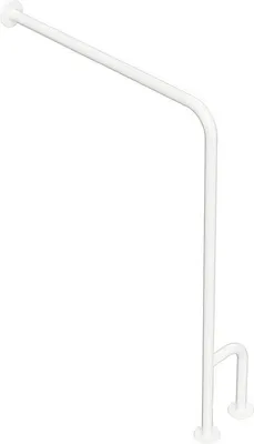 Produktbild von BELP Stützgriff Rechts Eisen Weiß 230x866x840 mm, 120 kg Traglast für Bad & WC >> zum Bohren