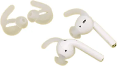 Image de INF Bouchons d'oreilles pour une meilleure fixation des AirPods/AirPods 2 Transparent