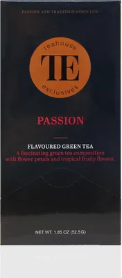 Produktbild von TE Luxury Teahouse Exclusives Passion Grüner Tee 15 x 3,5g