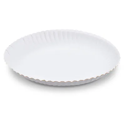 Produktbild von 50x BIONATURE PapptellerMix rund tief Ø22cm fettdicht weiß