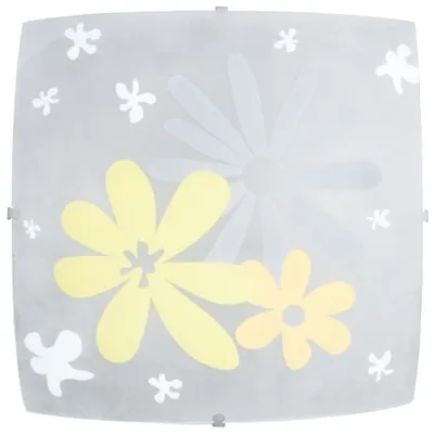 Obrázok produktu pre Stropné svietidlo AMELIA 2xE27/40W 40cmx40cm sklo, matné biele stmievateľné