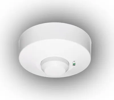 Zdjęcie produktu dla Mikrofalowy czujnik ruchu biały 360 stopni 1200 w 8 metrów Ip20
