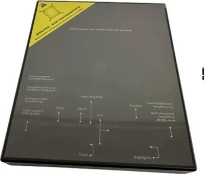 Produktbild von Timemore Basic 2.0, Elektronische Küchenwaage, 2 kg, 0,1 g, Schwarz, Acryl, Arbeitsplatte