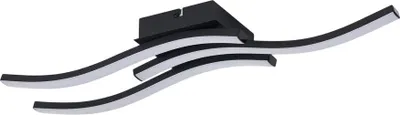Obrázok produktu pre LED stropné svietidlo Bradox 18 W, 3500 K, 1440 lm, plast, čierna, rozmery: 7 x 55 x 12 cm, IP20, Reality