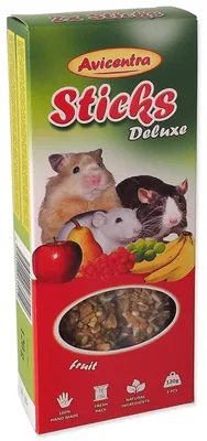Productafbeelding van Avicentra knaagdertjes, kleine knaagdieren - fruit, 2 stuks