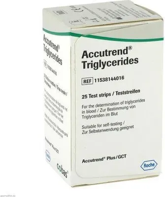 Produktbild von Accutrend TG Teststreifen 25 St