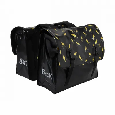 Image de BECK Classic Gold Birds Sacoche de vélo