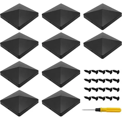 Obrázek produktu pro 10 krytek sloupk? 10¡Á10 cm, krytky plotovych sloupk?