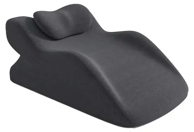 Obrázek produktu pro Polštář pod hlavu, ergonomický design, všestranná podpora, tmavě šedá barva