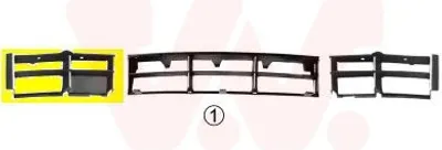 Produktbild von VAN WEZEL Lüftungsgitter Grill Stoßfänger für BMW 5 Limousine (E39)